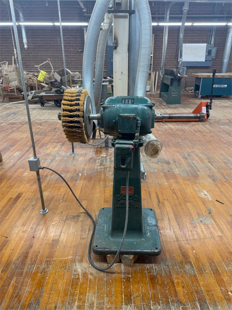 Ekstrom Carlson "ECCO 18" Industrial Pedestal Sander/Buffer
