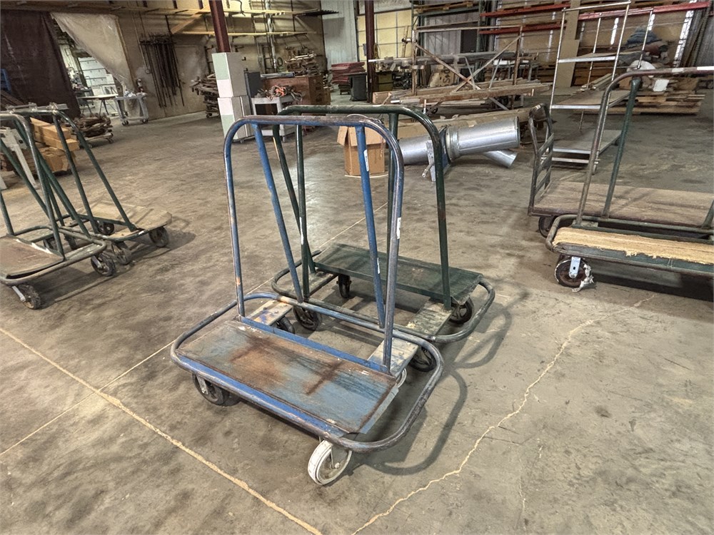 (2) Material Carts - As Pictured