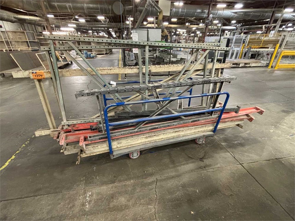 Pallet Racking with Cart