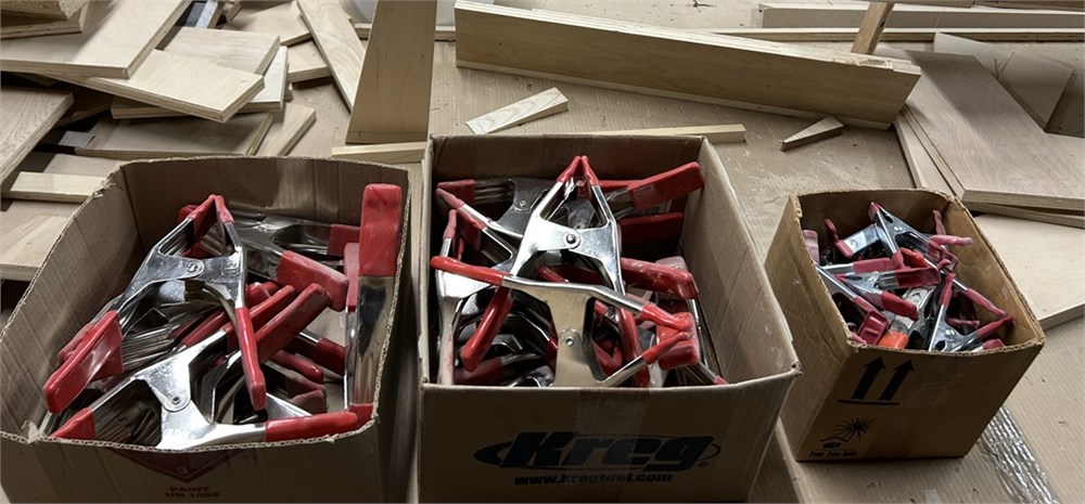 (3) Boxes of Hand Clamps  - Richmond Hill, ON