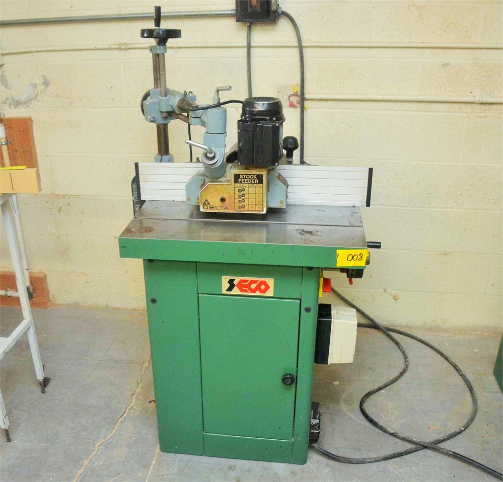 Seco "SK-28SP" Shaper with Powerfeeder
