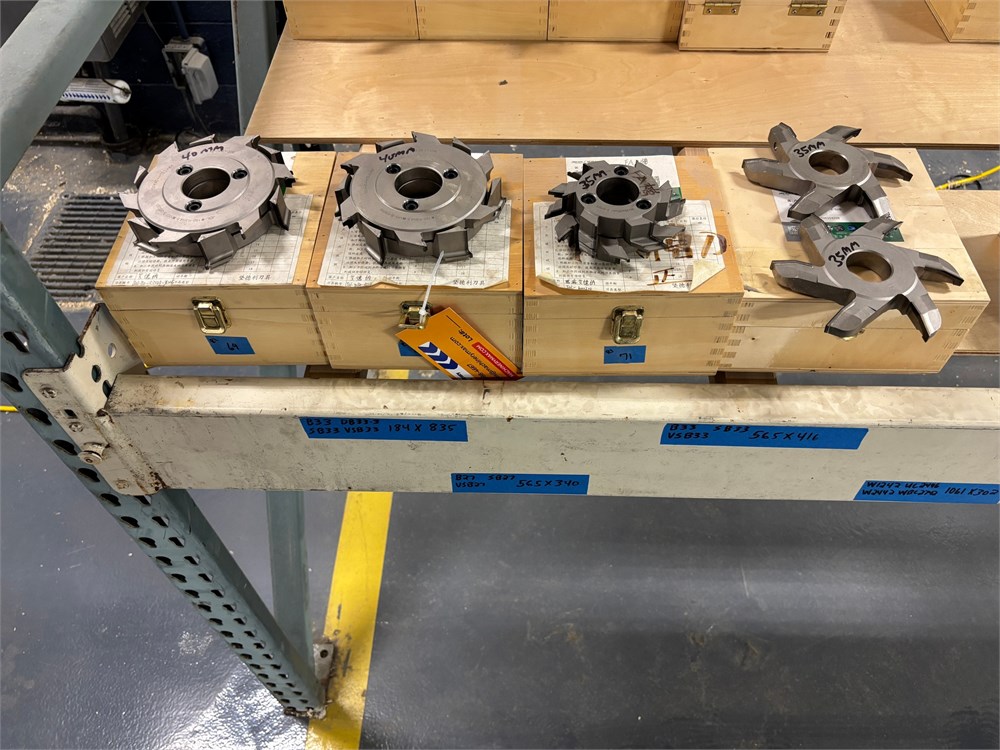 Lot of Cutter Heads - Qty (5) - as pictured
