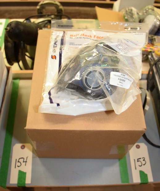 SPERIAN RESPIRATOR &  BOX OF REPLACEMENT FILTERS