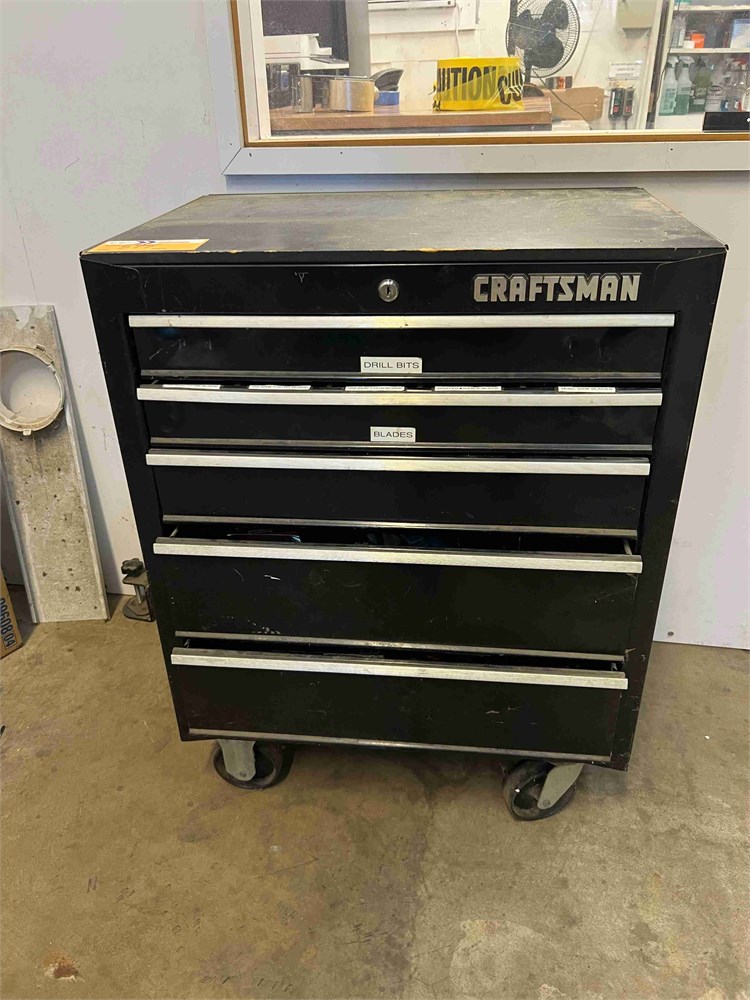 Craftsman Rolling Tool Box & Contents