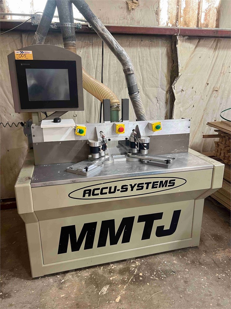 Accu-Systems "MMTJ-4" Mortise & Tenon Miter Machine