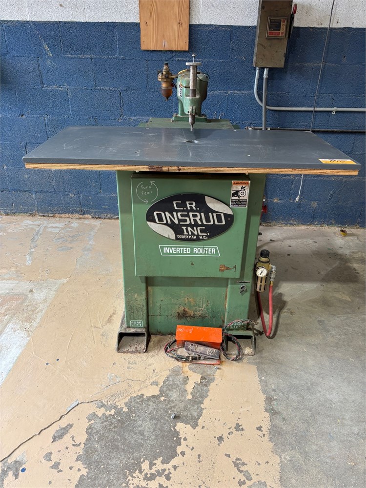 C.R. Onsrud "3025" Inverted Router