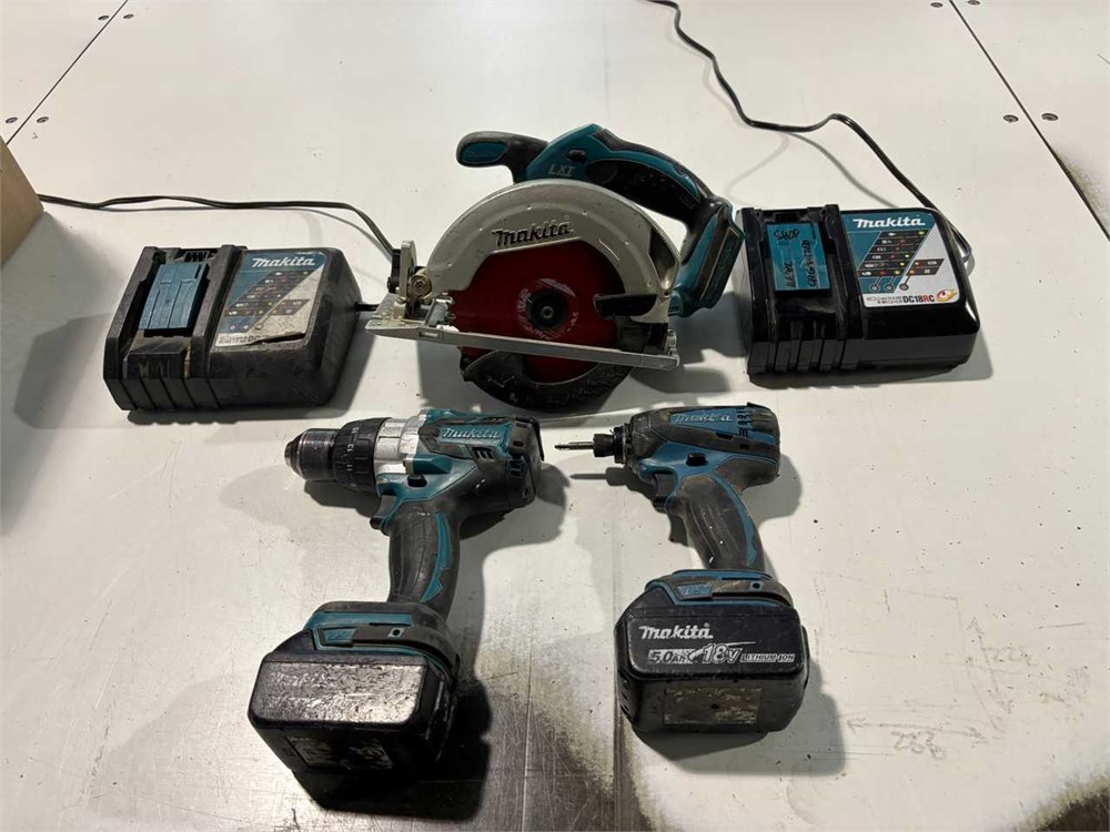 Makita 18V Cordless Tool Combo