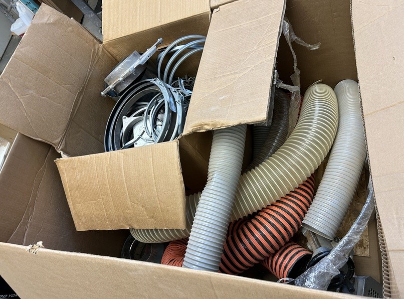 Lot of "Flex Hose" Dampers & Clamps - Durham, ON