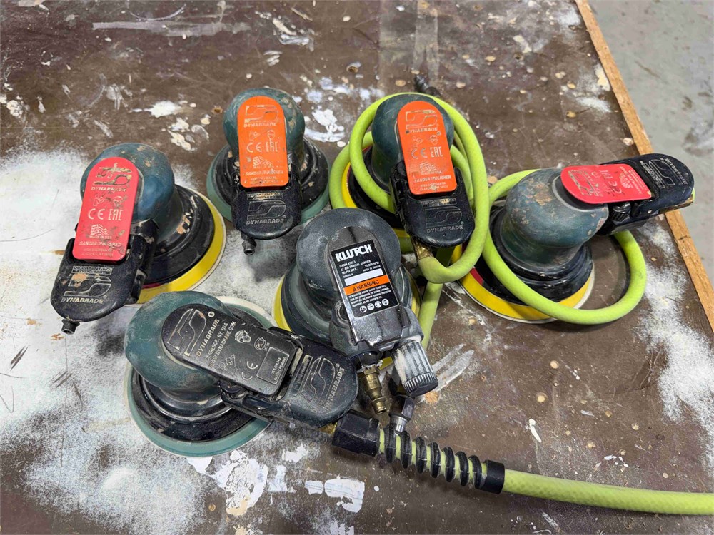 Pneumatic Palm Sanders Qty. (6)