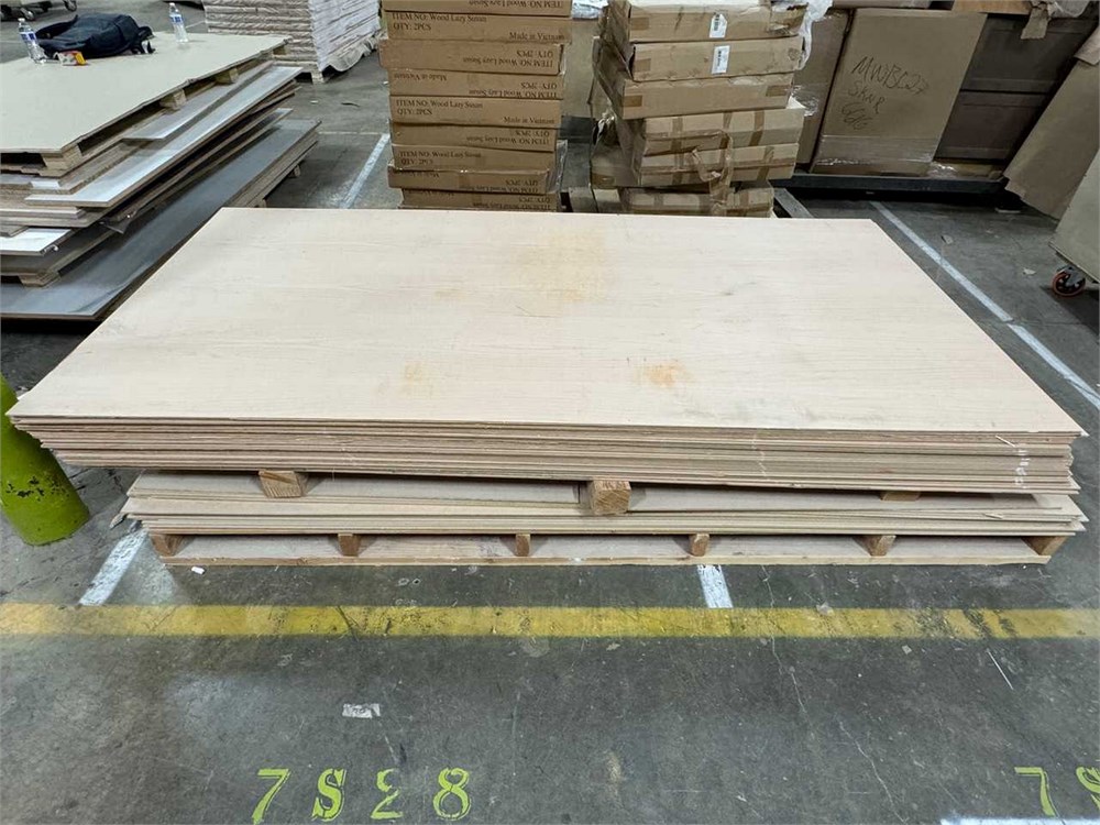 Lot of Beech Plywood