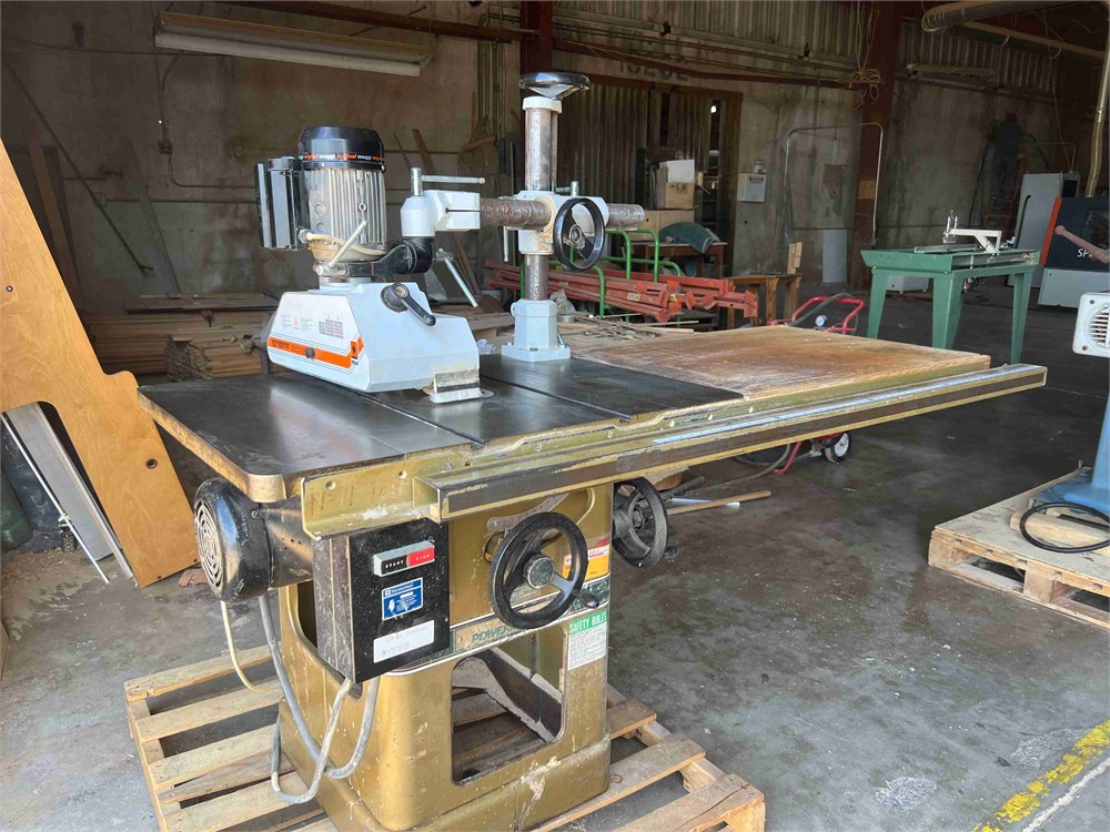 Powermatic "66" 10" Table Saw & Power Feeder