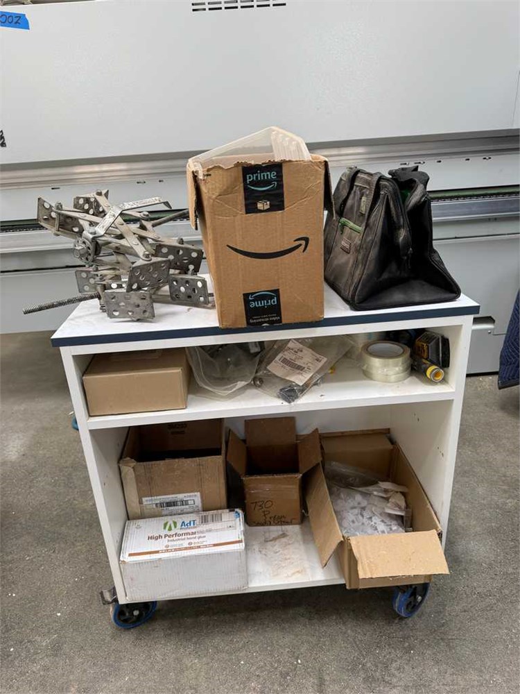 Storage Cart w/Contents