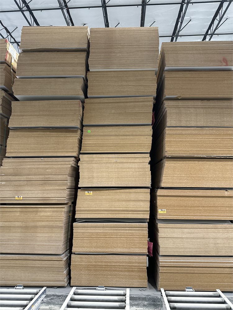 (8) Bundles of Particleboard Panels