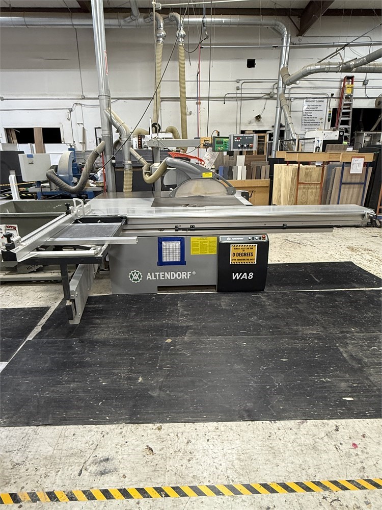 Altendorf "WA8" Sliding Table Saw With TigerStop "TigerFence"