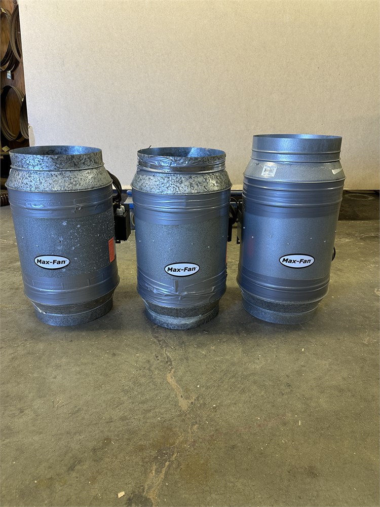 Three (3) Max Fans