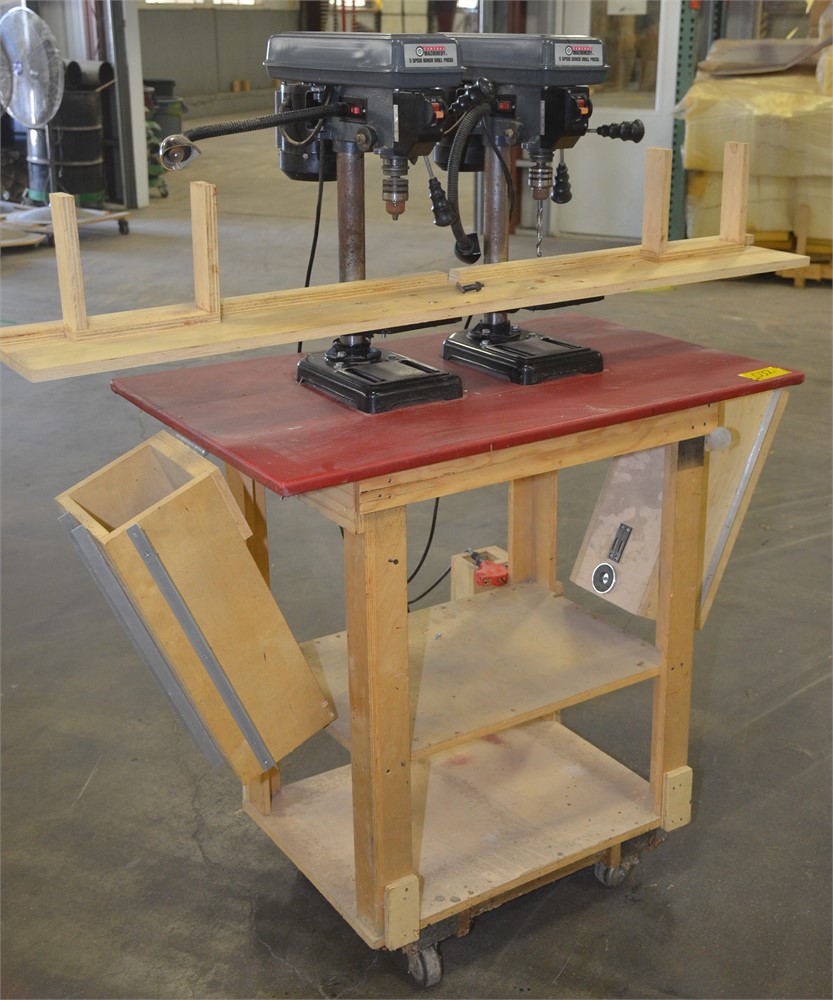 Central Machinery Table Top Drill Presses (Quantity of 2)