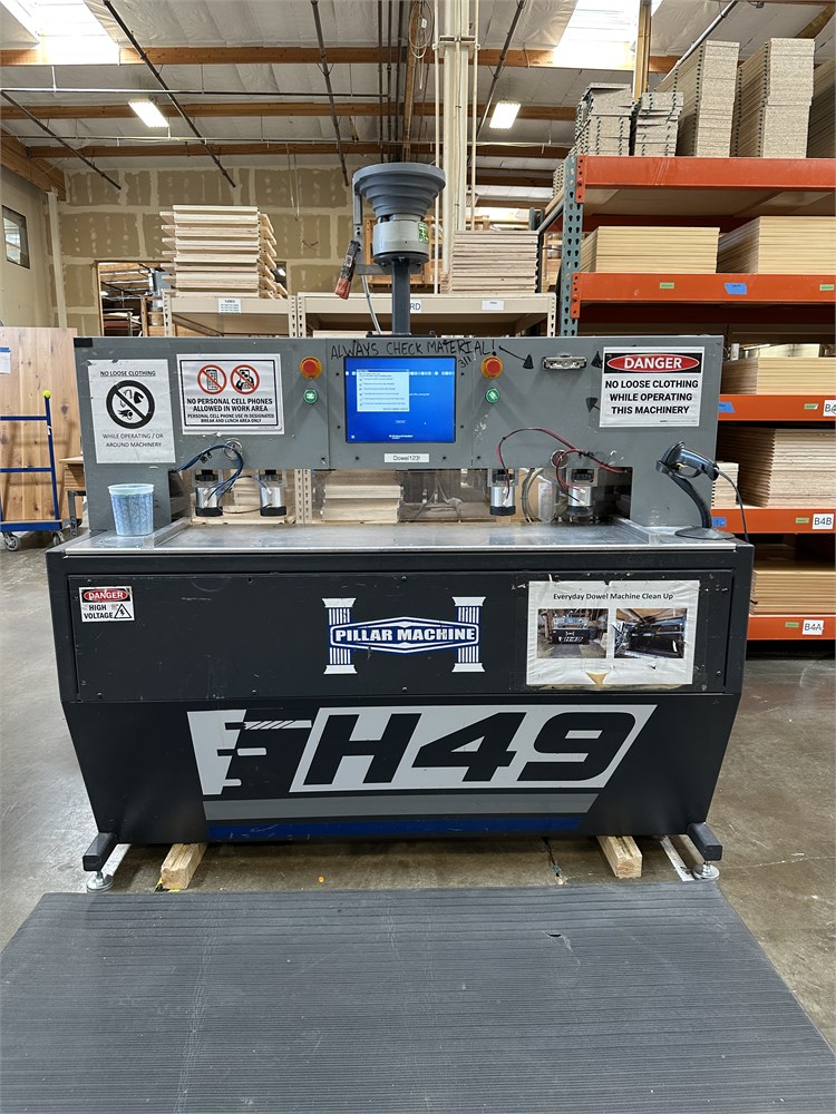 Pillar Machine "H49-7" Horizontal Bore & Dowel Insertion Machine