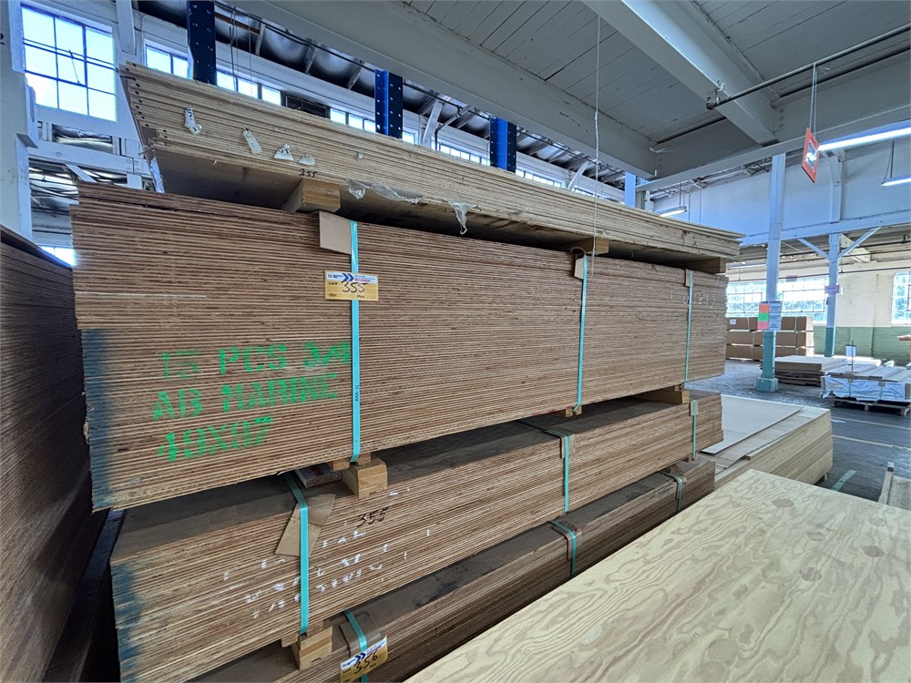(46) Sheets of Marine Grade Plywood