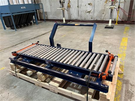 NIB Transfer Cart - Roller Conveyor
