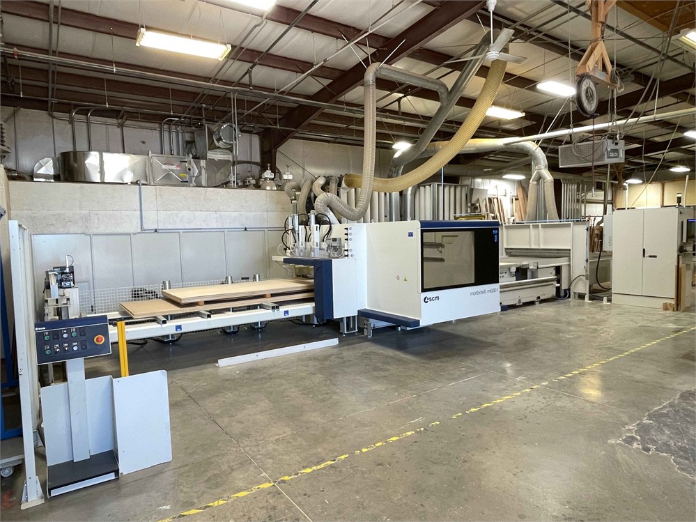 Morbidelli "M600F" 5 Axis CNC Router Cell (2018)