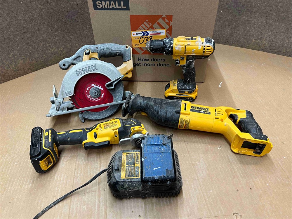 DeWalt 20v Max Cordless Tools