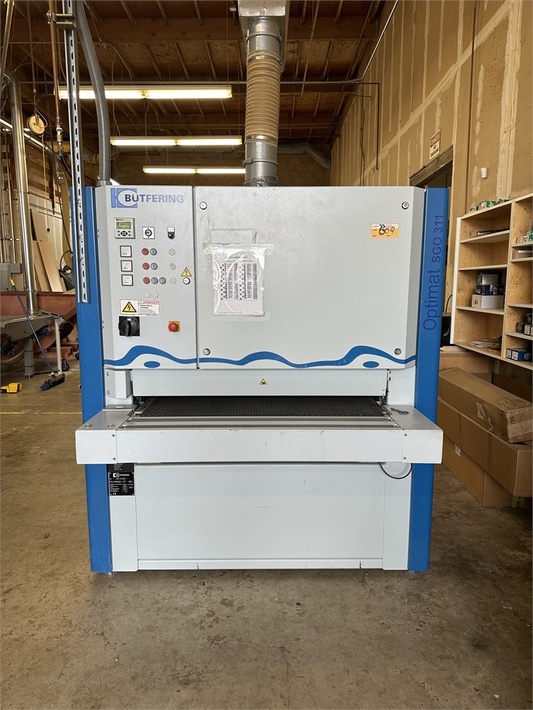 Butfering "SGO 311 RRK" Wide Belt Sander