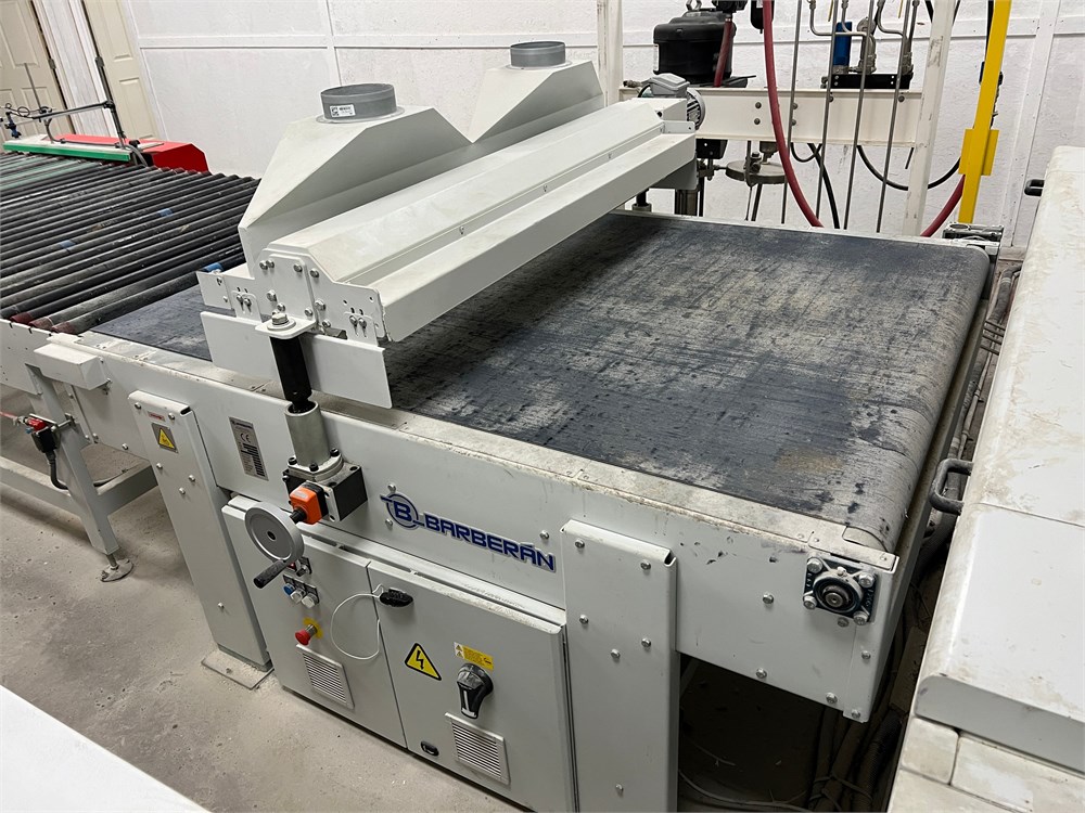 Barberan "MTB-2000/14" Powered Conveyor & Panel Cleaner (2021)