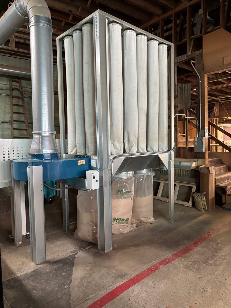 Nederman "NFP-S1000" 3 Bag Dust Collector