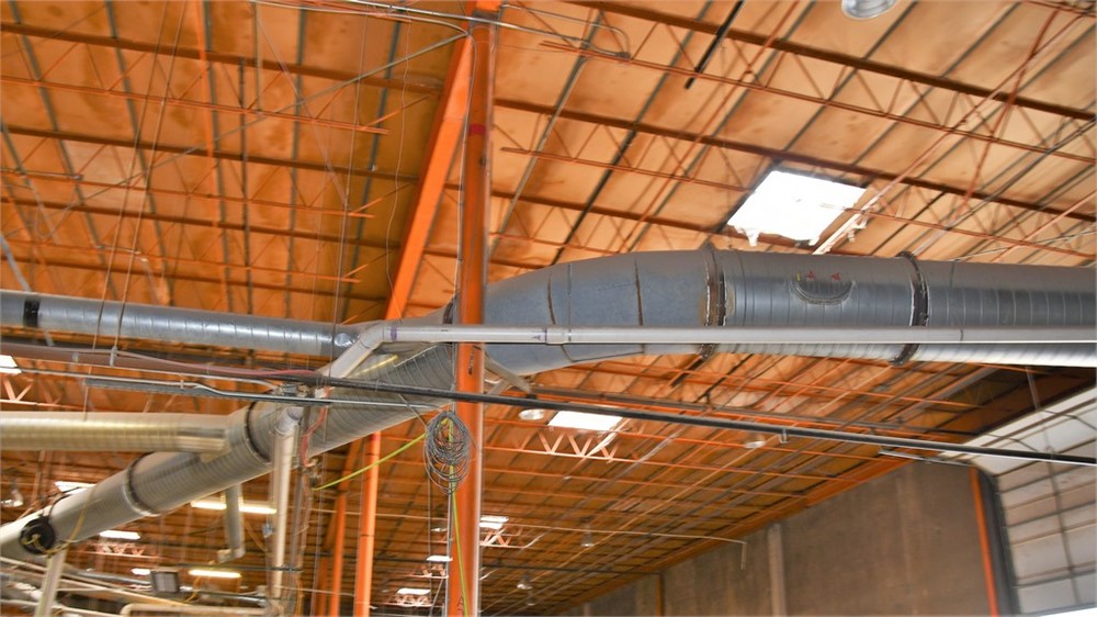 Dust Extraction pipe in facility