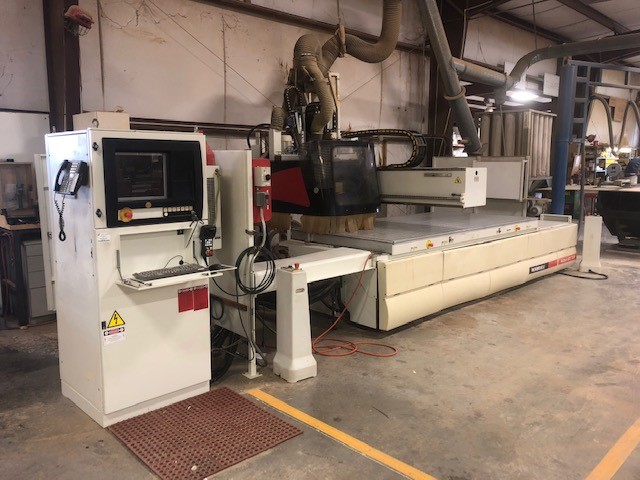 Morbidelli "Universal 636 Author Top" CNC Router, 5' x 10' Table, Year 2004