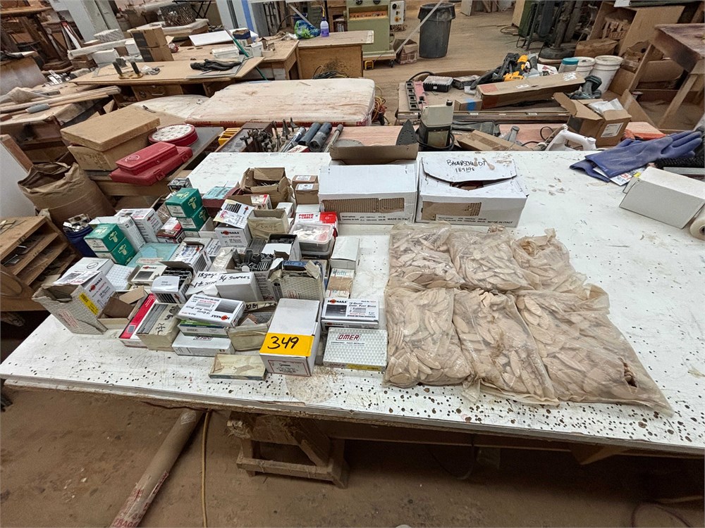 Assorted Fasteners and Biscuits Lot