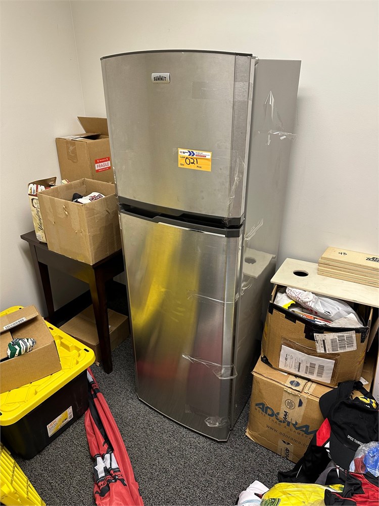 Summit Stainless Steel Refrigerator