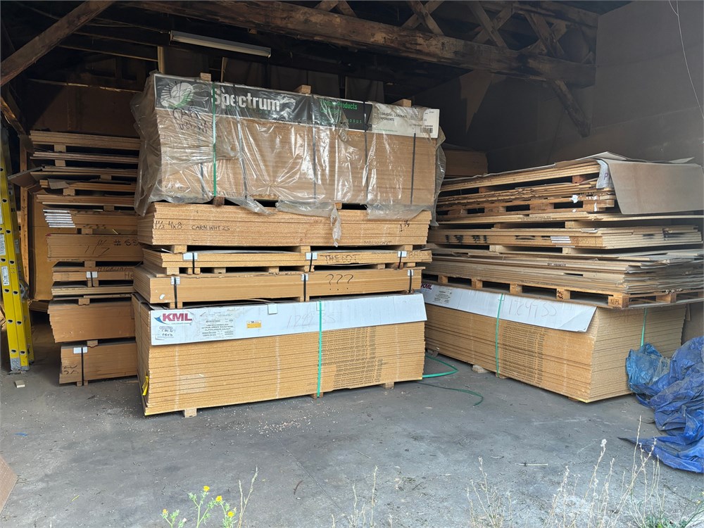 Lot of Sheet goods (QTY 4 Stacks) as pictured