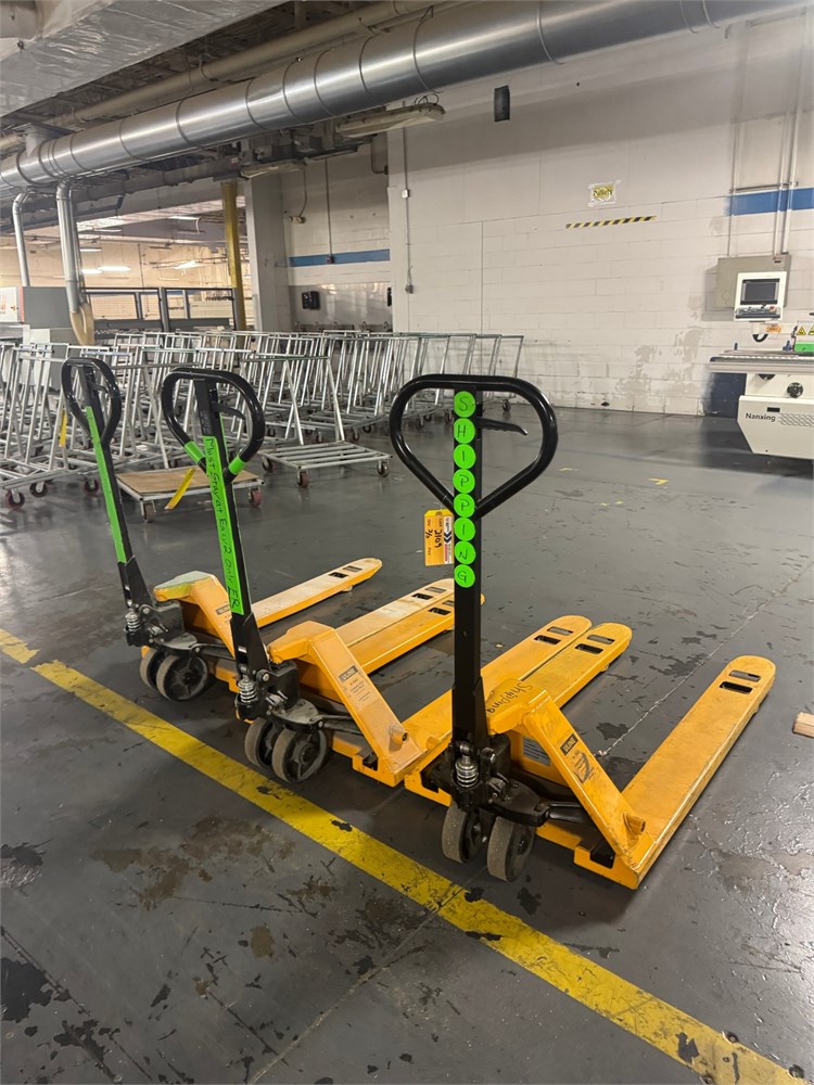 (3) Uline "H-1043" Pallet Jack