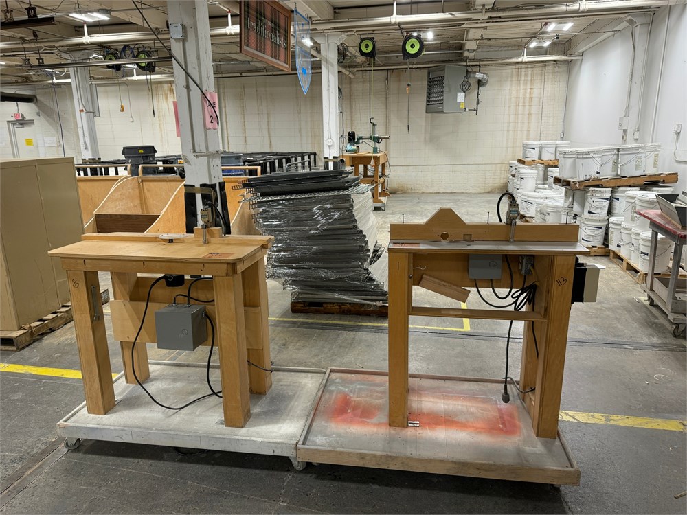 Custom Router Tables - Qty (2)