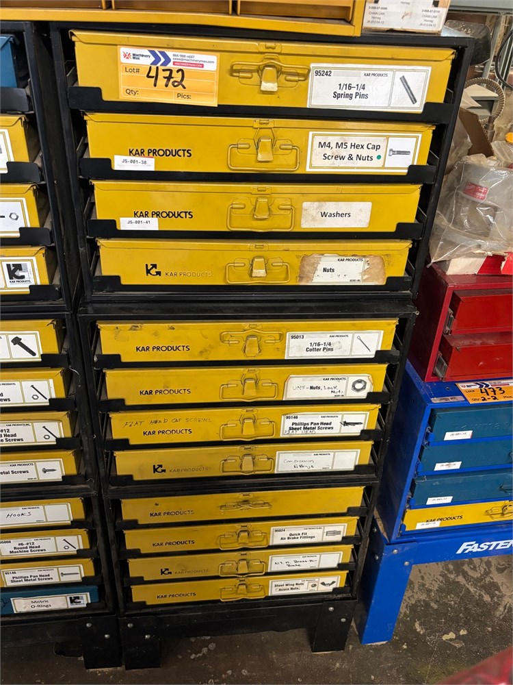 Kar Hardware Bins & Contents as pictures