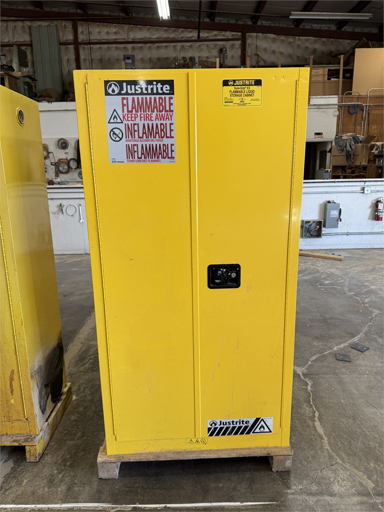 Justrite "Sure-Grip EX" Flammable Storage Cabinet