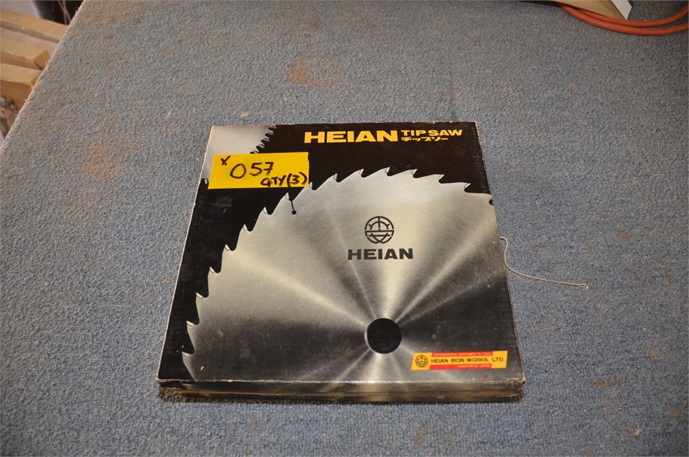 Heian "Tip Saw 254 x 40 x 2.8 MM" Saw Blades - New in Box - QTY (3)