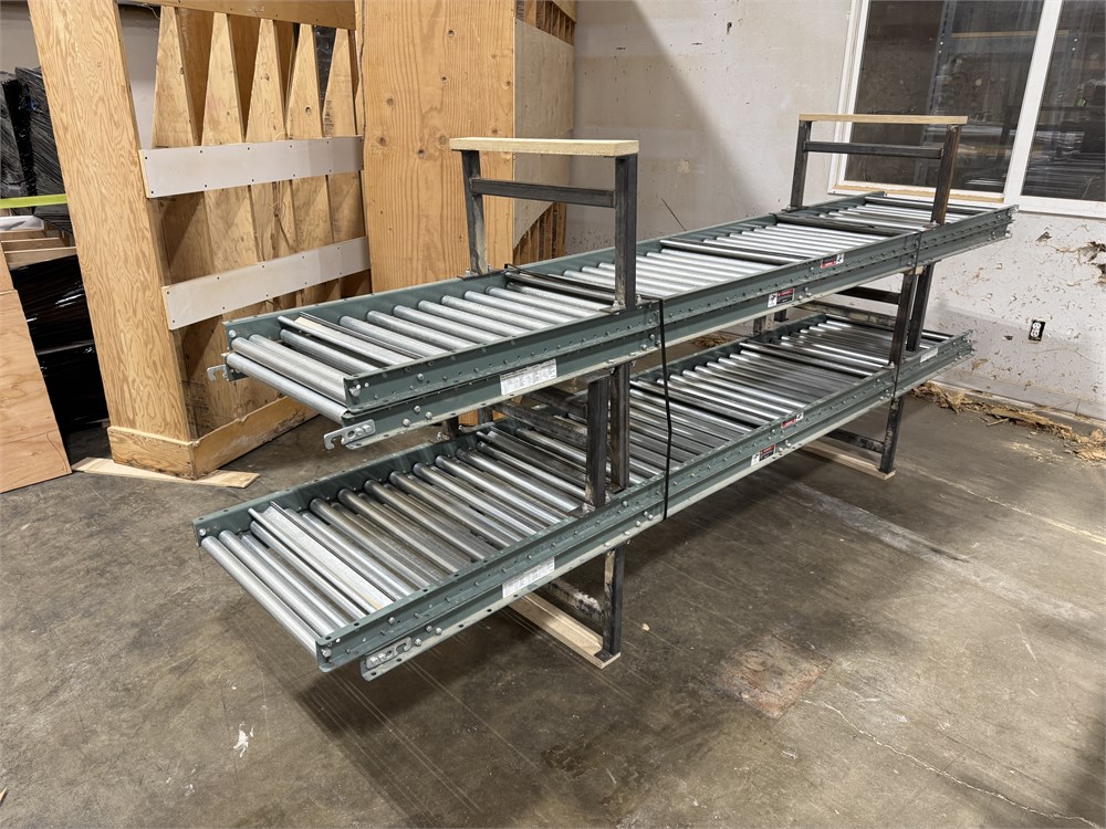 (4) Roller Conveyors