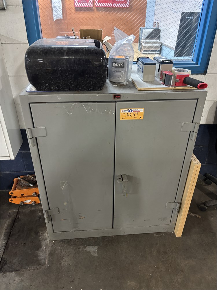 Cabinet with Contents