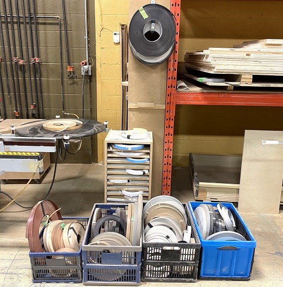 Lot of "Egebanding Tape" - Variety of  Materials & Thicknesses