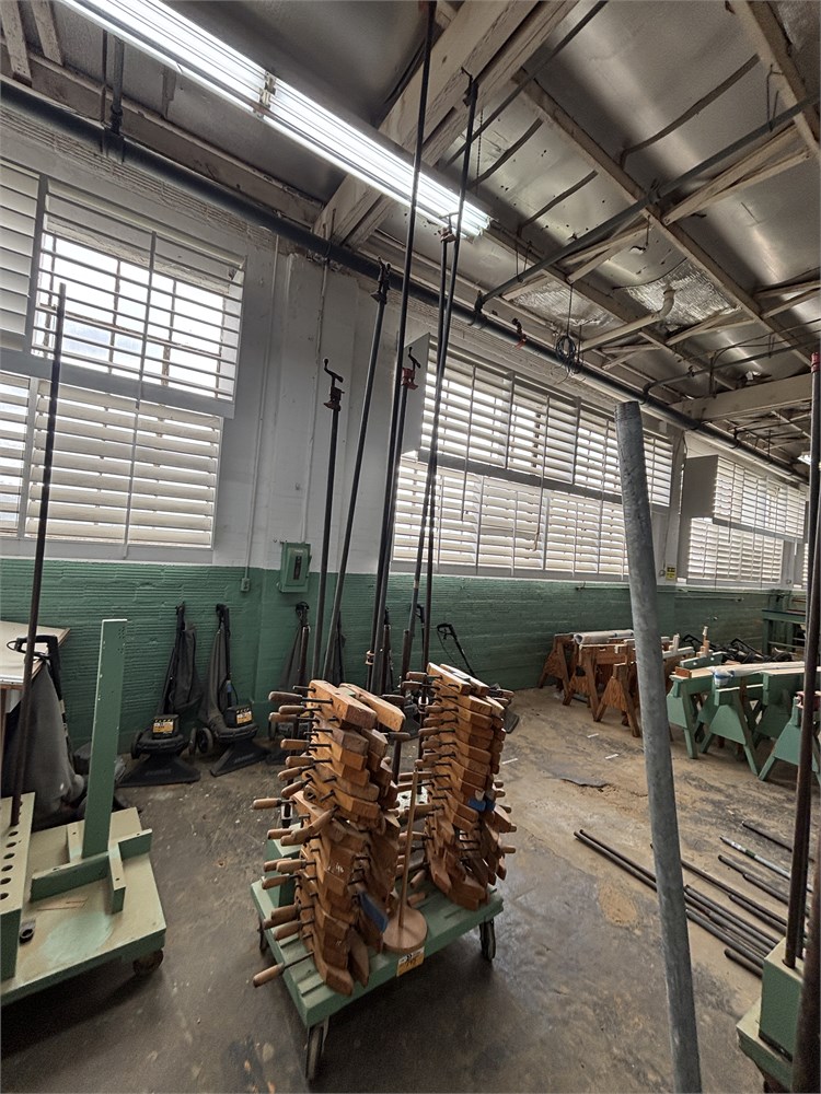 Clamps & Cart/Rack - As Pictured