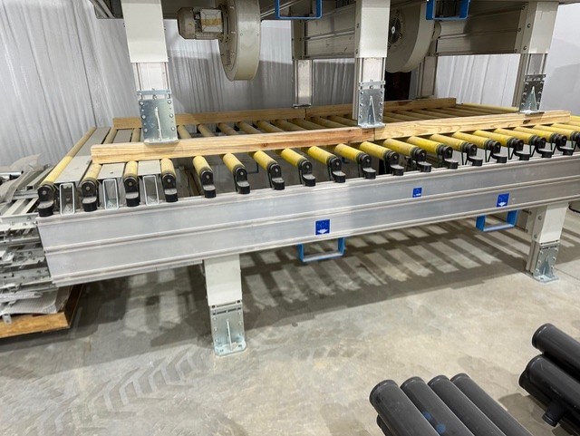 Air Table and Roller Conveyor System