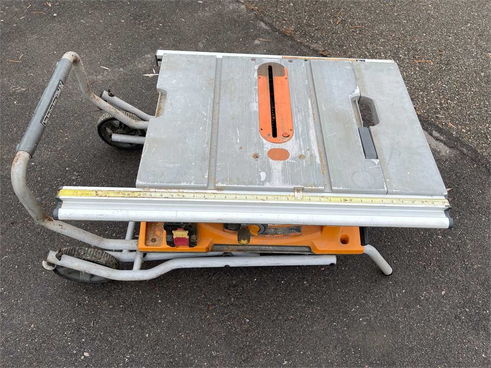 Ridgid "R4510" Portable Table Saw