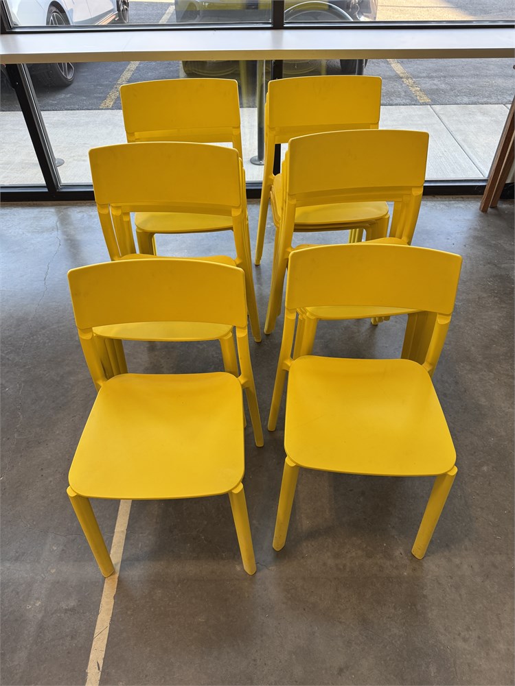 Yellow Chairs Qty. (13)