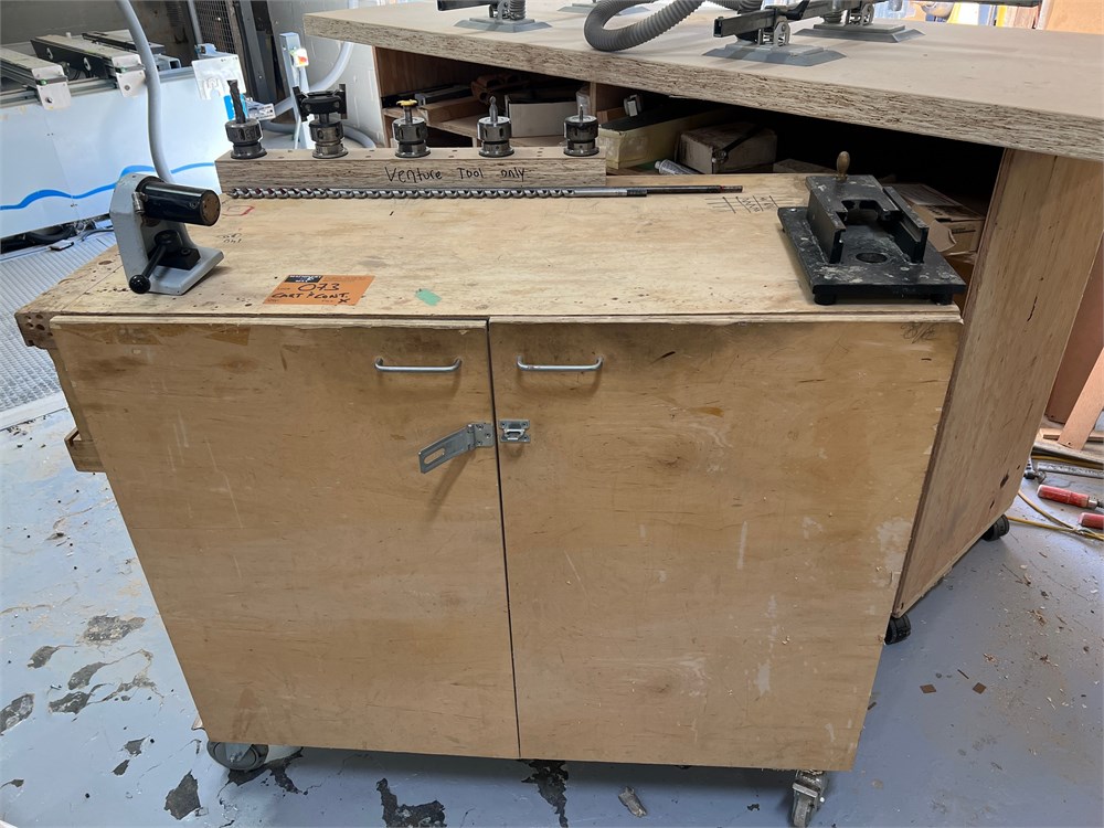 Lot of Tooling & Cabinet - as pictured