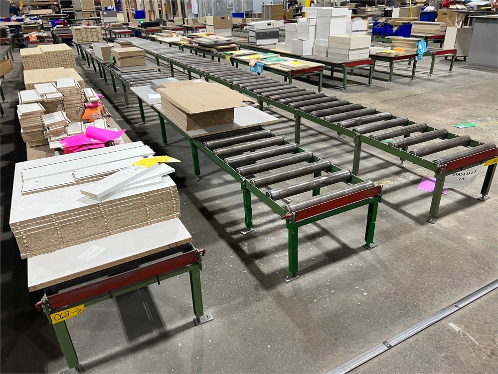 Roller conveyor 84' total