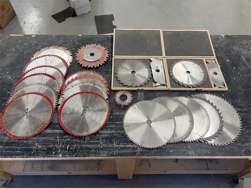 Lot of Various Saw Blades - as pictured
