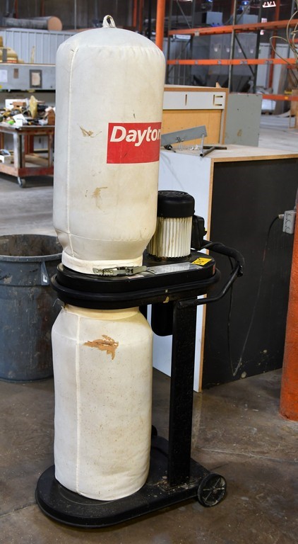 Dayton "6C503B" Dust Collector - Single Bag