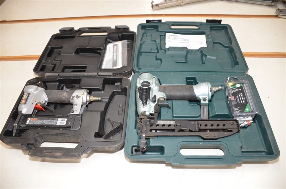 Hitachi  & Porter Cable Pneumatic Staple Guns & Cases
